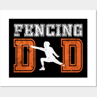 Fencing Dad Posters and Art